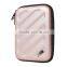 Hot Selling BUBM EVA+PU Ladies Champagne gold travel usb flash drive storage Hand bag