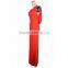 New design red jersey with embroidery detail at back ladies clothing wholesale women evening dresses