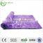 ZHENSHENG colorful natural rubber eva yoga mat