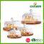 Buy 24*24cm Glass Cheese Dome Cover,Glass Dome With Base,Decorative Glass Dome For Cake