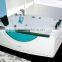 two people Acrylic rectangle freestanding hydromassage whirlpool bathroom tub
