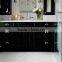 Modular European style wood rotating bathroom mirror cabinet