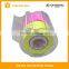Roll sticky back notepad paper tape with dispenser