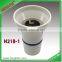 b22 lamp holder dropping type with ho skirt plastic lamp holder