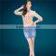 latest design sexy girls blue colored pictures denim mini skirt