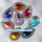 20*30MM Wholesale Teardrop Rhinestone Beads Resin crystal Flat Back Beads Without hole