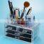 Multilayer Drawer Transparent Acrylic Makeup Bag Cosmetic Organizer Storage Box