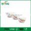 Disposable Custom Logo Printed Ice Cream / Frozen Yogurt Paper Bowl With Lid