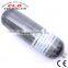 aluminum wrapped carbon fiber composite gas cylinder