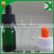 trade assurance 15ml green glass dropper bottles for ejuice