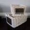 wicker storage basket