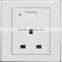 Highest Quality Output Current 10A 3 Plug Wall Socket With USB