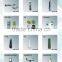 Profiles of alumium showcase and its hardware, Glass showcase for art show