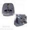 Universal to 3 flat pin adaptor plug travel adaptor with safety shutter australian adaptor travel accessories