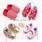 Spring New Knitted Cloth Baby Shoes Heel Shoes Elastic Off Baby Toddler Shoes