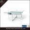 Living Room Furniture Modern Glass Coffee Table With Stools for Sale