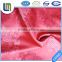 China red 100% polyester printed satin silk fabric with cheap price