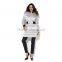 Pretty steps 2015 high end silver elegantly long length ladies winter Long Down & Feather Fill Coat