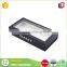 China manufacturer custom logo printed magnetic closure gift packaging box with clear lid