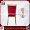 China Red Imitated Wood Dining Restaurant Chair
