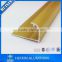Outdoor step covering rounded aluminum curved carpet stair nosing