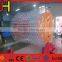 Outside 2.4m Transparent Inflatable Water Roller For Sale