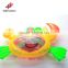 No.1 yiwu commission agent electric animal ride toy Cute design plastic crab toy for kids 21*16CM