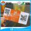 Plastic PVC Hang Tag Die Cut Key Tag Card with Barcode