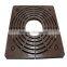 Painting low carbon steel metal tree grates for sale tree grate