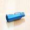 Wholesale 30ml-500ml blue aluminum cosmetic trigger spray bottle for cosmetic perfume packaging