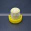 Shiny Yellow Plastic Cap With Wooden Cork for Glass Bottle Cheap Price