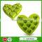 Heart Shaped Silicone Ice Tray,Non-toxic Colorful Flexible Durable Silicone Ice Tray
