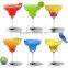 130ml Magrita glass mug wine glass mug lead free crystal cocktail glass