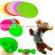 CY186 Fantastic Pet Dog Flying Disc Tooth Resistant Training Toy Play Frisbee Tide