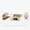 3d Mini lazy lying resin cheap half cat fridge magnet