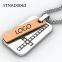 Birthday Gift Stainless Steel Pendant For Men As Accessory