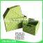 Sets 4 pp fiber strap woven storage basket for sundries