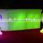 Plastic illuminated led bar counter for hotel or wine bar using
