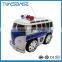 2.4G 2CH electric car remote control rc bus toy with police flashlight & music