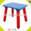 Wholesale blue wooden table and 2 chairs for children,cheap table and 2 chairs,top quality wooden table and 2 chairs W08G137