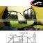 Best Outdoor 3 Person Two Layer 4 season Waterproof Winter Backpacking Tunnel Camping Tents for Sales