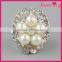 Wholesales Fashionable Custom Pearl Rhinestone Buttons for Garments WBK-1458
