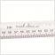 Kearing high quality L shape metal ruler / with both metric and inch scale on ruler surface for sewing fashion design # 5324A