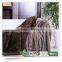 New Style Tip Dyed Faux fur blanket throw factory price high quality wholesale