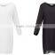 Maxnegio chiffon straight dress for ladies