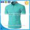 Trade assurance ring spun cotton fabric custom sublimated polo shirt green color