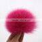 Myfur Colorful Removable Genuine Fox Fur Ball Hat Accessory Pom Poms