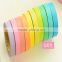 Rainbow multis color washi tape customizable adhesive tape