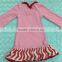 Baby Girls Heart Dress Valentines Dress With Matching Headband and Chunky Necklace Set