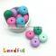 23mm Baby Bracelet Beads Baby Jewelry Accessories Soft Silicone Beads